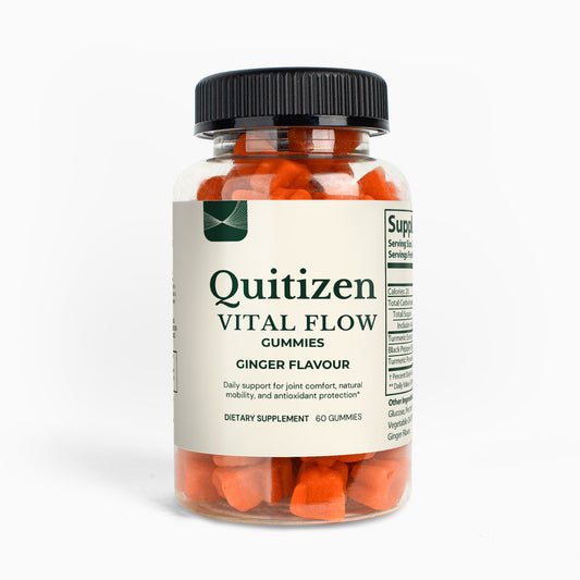 Quitizen™ Vital Flow Gummies (NEW) Ginger Flavour