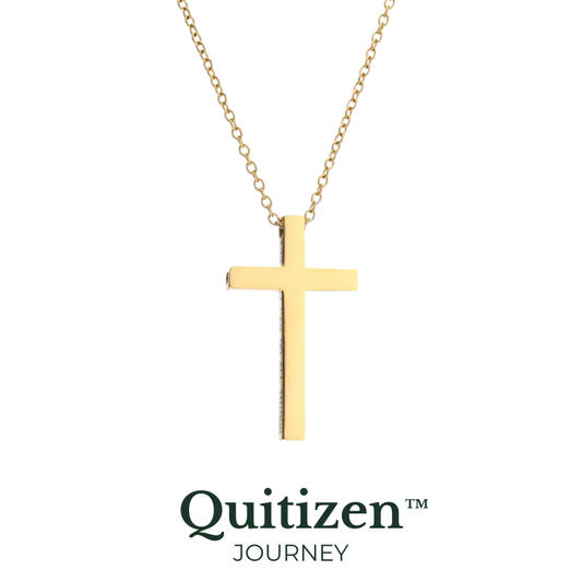 Quitizen™ Journey Cross Pendant