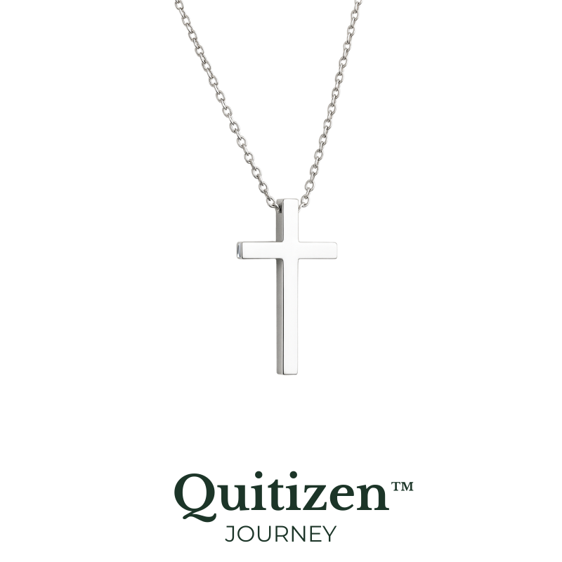 Quitizen™ Journey Cross Pendant